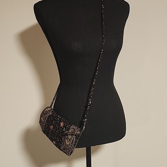 Vera Bradley small cross body velcro closure purse wallet clutch - Picture 2 of 9